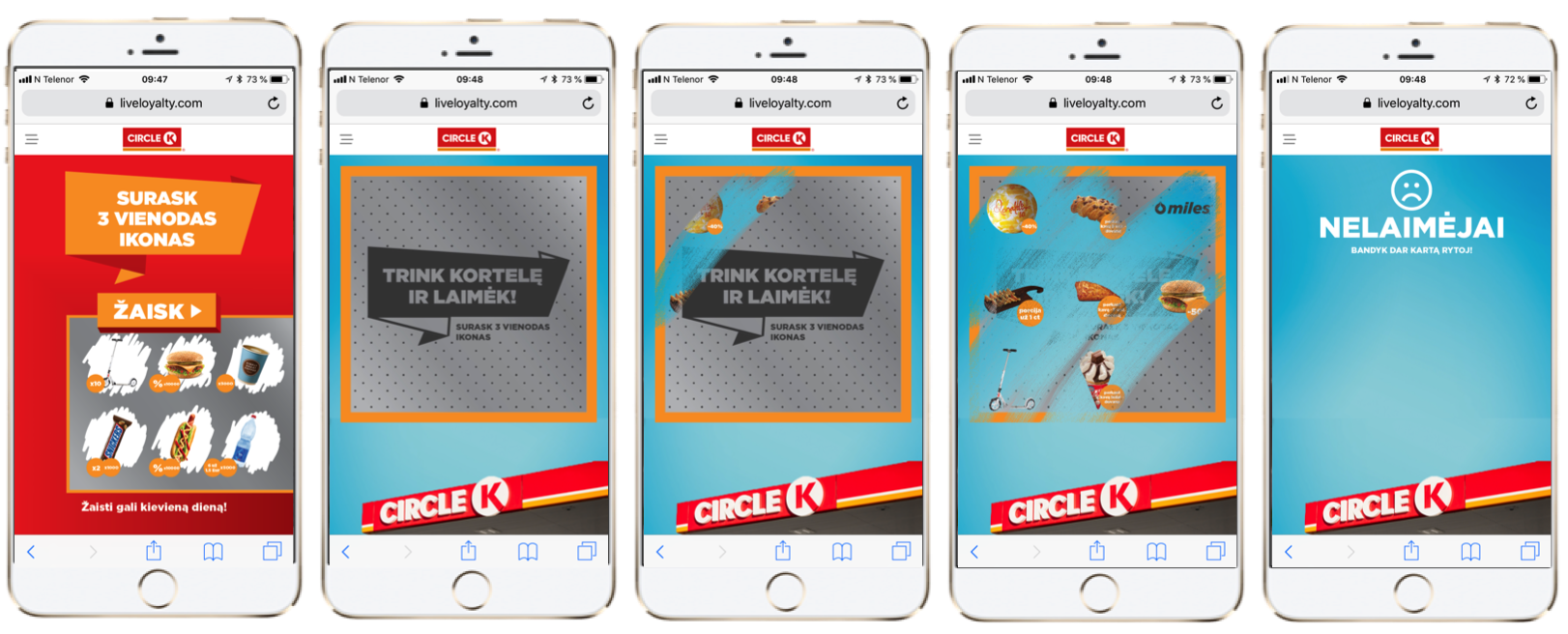 Circle K Flip And Win Game Ireland CIRCLE K FAST TRACK LOYALTY