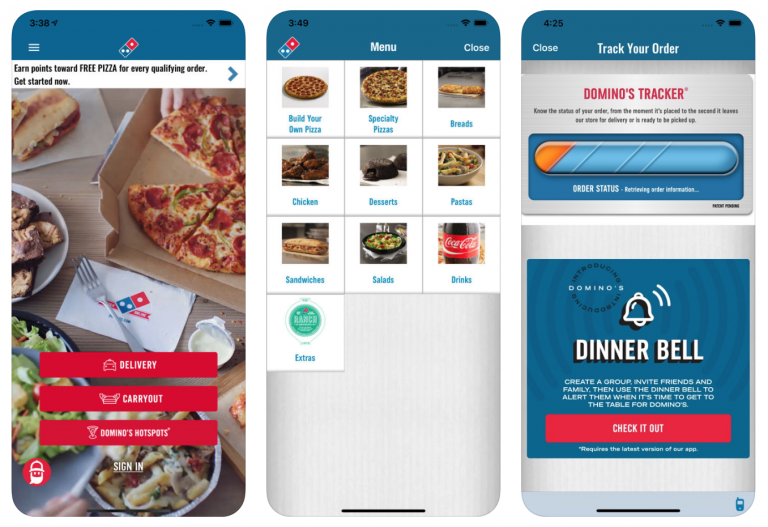 Loyalty strategy in Domino's quick service restaurants USA.
