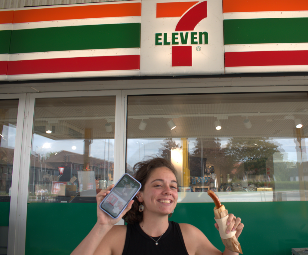 Elena Hermana at 7-Eleven