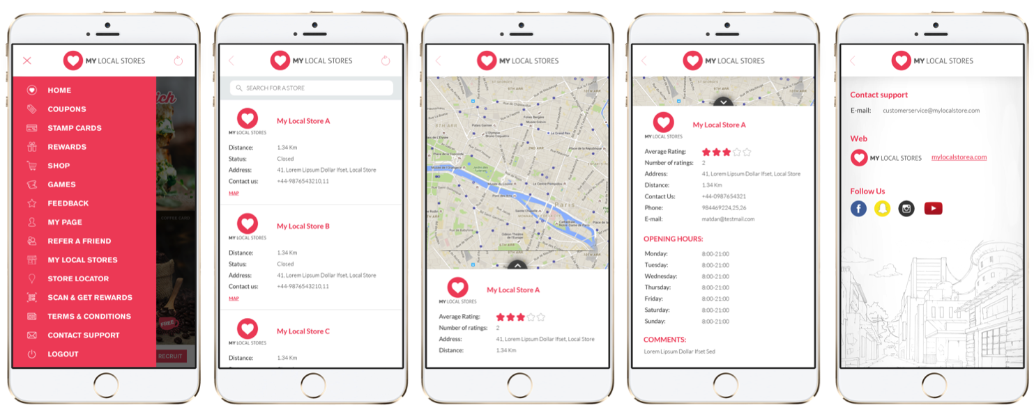 ENABLE DIGITAL FOODVENIENCE: store finder