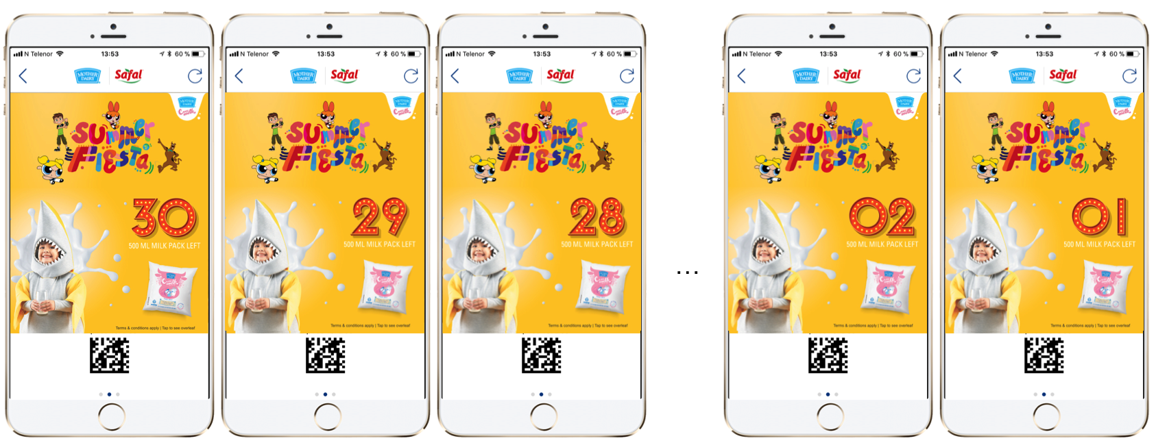 Mother Dairy app: prepaid subscription on milk