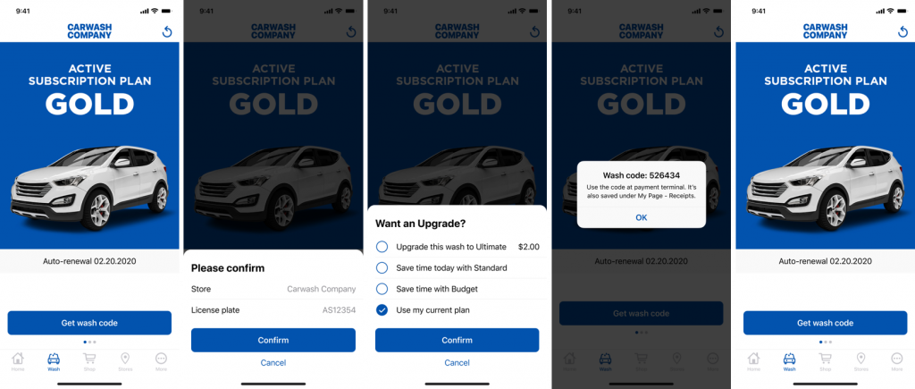 CAR WASH SUBSCRIPTION | Liquid Barcodes - Marketing technology