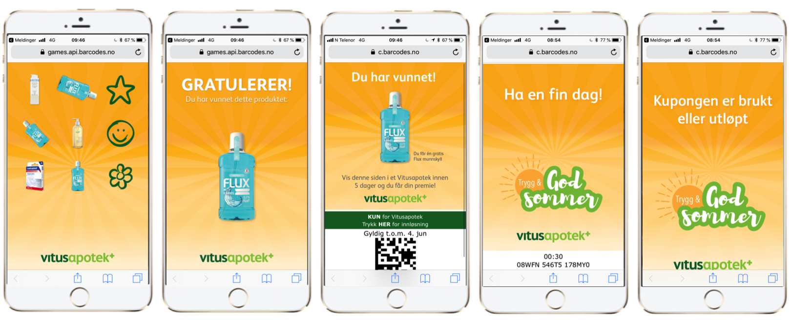 VITUSAPOTEK FAST TRACK CAMPAIGN: Customers win prizes